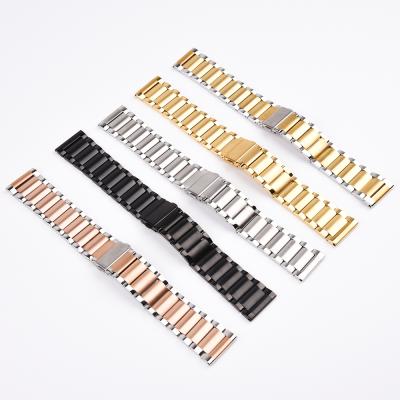 China KeepWin Stainless Steel Watch Band Metal Galaxy Solid Diver Watch Strap For Samsung Huawei 16mm 18mm 20mm 22mm for sale