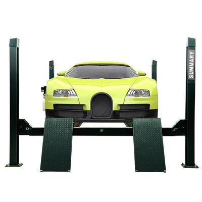 China Auto Repair Equipment Four Ton Post Four Electric Hydraulic Car Tire Lift 4T for sale