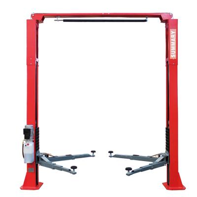 China Summary Economic Perfect Quality 4T Vehicle Maintenance Equipment Fast Lifter 880LBS Hydraulic Post Two Post Car Lift 4T for sale