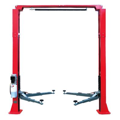 China Summary Two High Height And Widthtorin 4T Lift Post Two Adjustable Hydraulic Hydraulic Car Lift Automotive Garage Clear Floor for sale