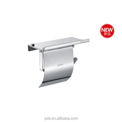 China Modern Bathroom Stainless Steel Paper Holder With Phone Holder for sale