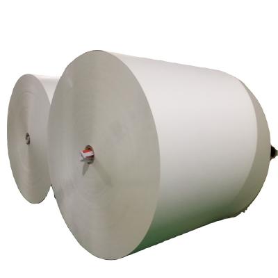 China Factory Price Biodegradable Fast Delivery Paper Cup Food Grade Single Wall PE Coated Raw Material Paper Roll for sale