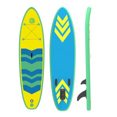 China China Supplier Unisex Gold Product Inflatable Sup Stand Up Paddle Board With Fin for sale