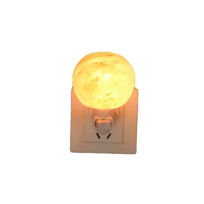 China Europe ETL Wall Lamp Crystal Rock Himalayan Salt Wall Lamp Natural Pink Sleep Night Light Table Lamp for sale