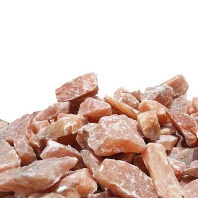 China USA UK 100% Raw Material Pure Natural Himalayan Pink Rock Salt Solid Pink Chunks Stone Salt Chunks for sale