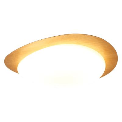 China Hot Selling Creative Modern Led Light Fixtures Outdoor Mounted Outdoor Wood Ceiling Lamp Wood Ceiling Light Fixtures For Bedroom for sale