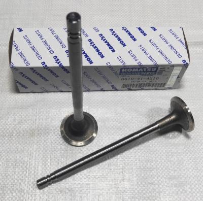 China Factory SA6D125E 6D125 Engine Exhaust Valve 6150-42-4210 For KOMATSU PC400-7 PC450-7 for sale