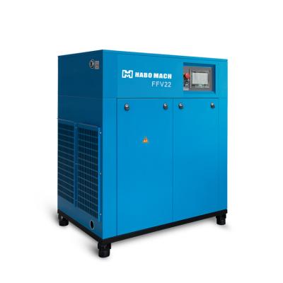 China Lubricated Popular Products Frequency Conversion 2 Stage Screw Air Compressor for sale