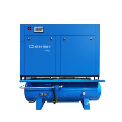 China Building Material Shops Direct Sales Cheap Easily Operate 380v Screw Air Compressor Used In Machinery Repair Shops for sale