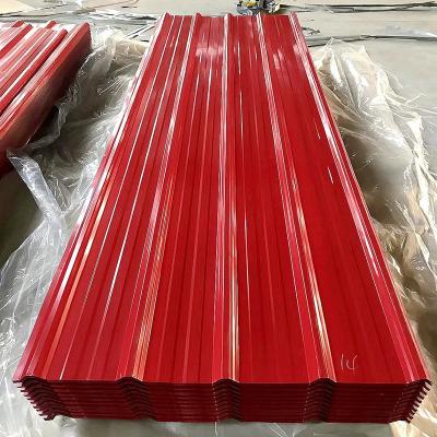 China Popular Head House Hot Dip Galvanized Corrugated Steel Sheet With Variety Of Colors for sale