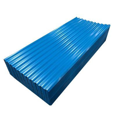 China House 40-275g/m2 Zinc Color Coated Galvanized Corrugated Metal Steel Sheet for sale