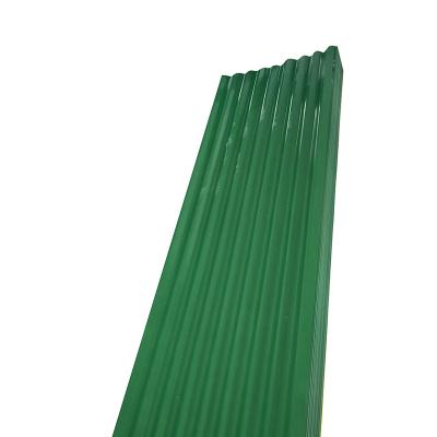 China House ISO9001 Certificate Color Coated Backer Plate Bending Corrugated Sheet Panel for sale