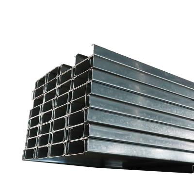 China Popular C-profile Hot Dipped Galvanized Steel For Ceiling Metal Frame U Channel for sale