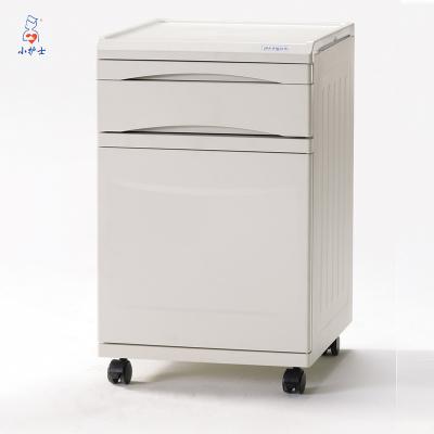 China D-22 Plastic ABS And Epoxy Coated Steel Bedside Cabinet For Hospital Bedside Medical Locker for sale