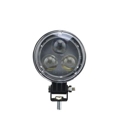 China Aluminum 9w car work light led luz de trabajo led para coche 4D driving light truck parts led work light for sale