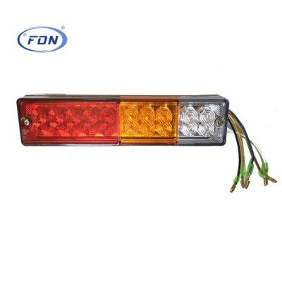 China Trailer Truck Tail Reverse And Indicator Truck Rear Led Lamp Truck Tail Lights Universal Taillight LED Trailer Lights With Stop for sale