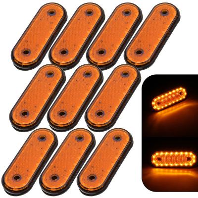 China Strong/Weak Warning Light/5wires 20LED 12V/24V Truck Side Light Truck Trailer Tail Light Signal Warning Light For 4x4 Truck for sale