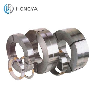 China Hot Spring HONGYA Roll Cold Rolled 304 306L 321 Alloy Stainless Steel Transition Coil Strip 0.1mm 0.2mm for sale