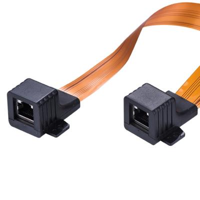 China Other Professional ABS Manufacture Electronic Product Window Thin Flat RJ45 Cable for sale