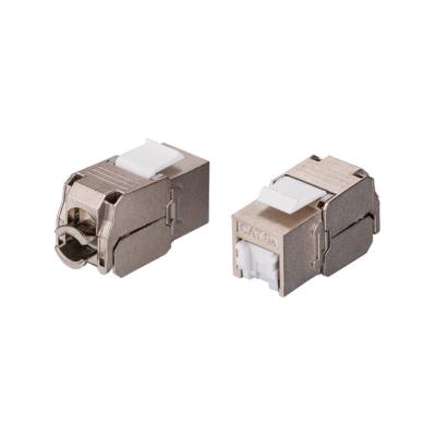 China Good Quality Category 6a Modules Tooless Keystone Type With DNM2036 Modular Jack Connector Dust Cover for sale