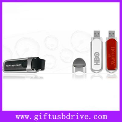 China OEM leather usb flash drive with customized silk-screen logo full 4G/8G flash drive usb for sale