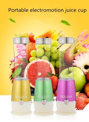 China New Electric Juice Juicer Blender Kitchen mixer Drink Bottle Smoothie Maker Fruit Juice ABS cup for sale