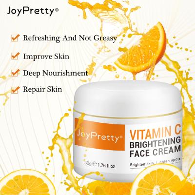 China Skin Revitalizer Repair Skin Treatment Face Cream Vitamin C Lightening Moisturizer Hydration Face Cream for sale