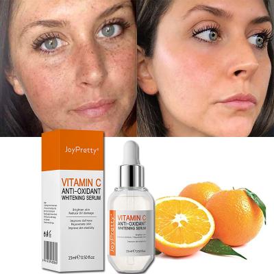 China OEM Private Label Anti Aging Vitamin C Whitening Face Serum Remove Dark Circles Fade Spots Anti Aging Skin Care Serum for sale