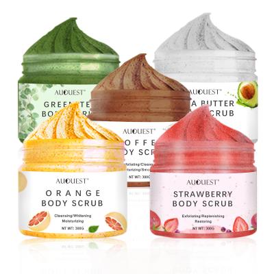 China Exfoliator Korea Skin Care Private Label Honey Lemon Watermelon Body Scrub Natural Beauty Products For Skin for sale