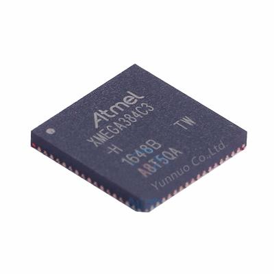 China New ATXMEGA ATXMEGA384C3-MH ATXMEGA384C3 XMEGA384C3 168MHz Micro Controller Chip for sale