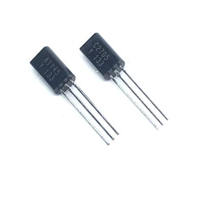 China 2SA1145 2SC2705 A1145 C2705 Mid Power Audio Amplifier Pairing Tube Transistor TO-92L A1145 C2705 for sale