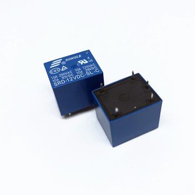 China New SRD-03VDC 05V 09V 12V 24VDC-SL-A - SL-C 4ft 5ft 10A SRD-12VDC-SL-A Relay for sale