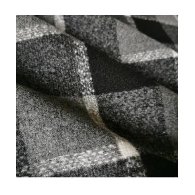 China Wind Proof Factory Direct Custom Plaid 100%Polyester Fall And Winter Fabric For Dresses for sale