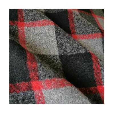 China Wind Proof Factory Direct 100% Polyester Plaid Fall And Winter Custom Fabrics for sale