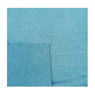 China Appropriate Velvet Guaranteed Anti Pill Sapphire Blue Fabric Material Online Quality Price for sale