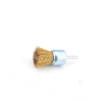 China Paint Factory Cheap Price Weed Steel Wire End Polishing Brush for sale