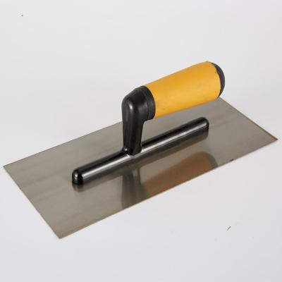 China SQUARE Professional Plastering Tool Carbon Stainless Steel Scrapper Trowel, Plaster Trowel for sale