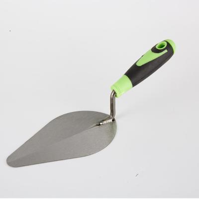 China Soft Grip Fine Quality Soft Grip Plastic Handle Finishes Mini Plastering Trowels Steel Long Polished Common for sale