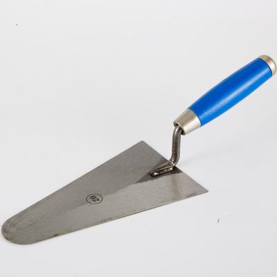 China Soft Handle Stainless Steel Brick Tile Finishing Soft Handle Trowel 280*150mm for sale