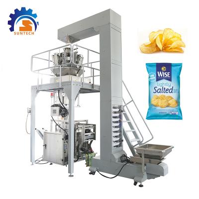 China High Speed ​​Automatic Food Packaging Machine For Potato Chips for sale