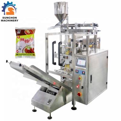 China High Speed ​​Automatic Food Ketchup / Tomato Sauce Sachet Packing Machine for sale