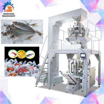 China Chemical Frozen Pillow Frozen Food Meat Fish Packing Machine for sale