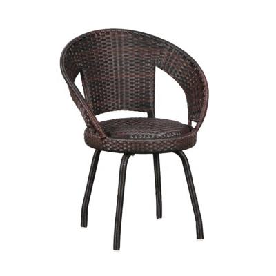 China Anti Aging Wholesale Rattan Garden Chairs Outdoor Rattan Dining Chairs for sale