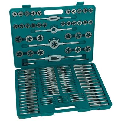 China Alloy Steel Gewindebohrer Gewindeschneider 110 Tlg M2 - M18 Metric Metrisch Tap And Die Set for sale