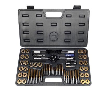 China Wire Cutting Logo Printed Hss Hammer Podology Drill Tap And Die Set for sale