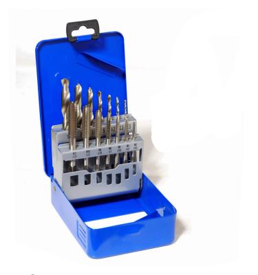 China Thread Drilling And Tapping Exporting America Tool Market High Quality Tap Drill Set PT14-1 for sale