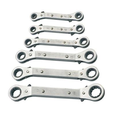 China 6pcs Hex Wrench Ratchet 5mm Hex Wrench Key Sets Ratchet Reversible Ratchet Wrench for sale