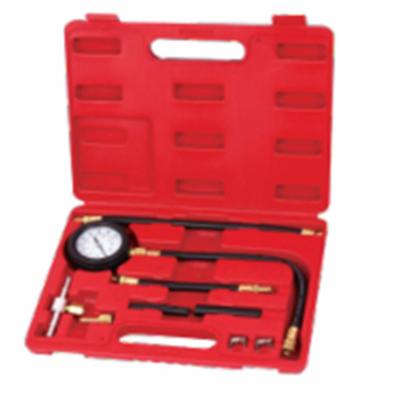 China 9PCS Cylinder Testing Leak Down Leak Tester Detector Engine Compression Gauges Test Tool for sale