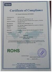 ROHS - Shenzhen Tenet Technology Co., Ltd