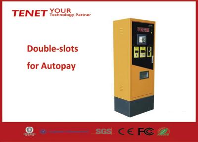 China Ticket Autopay Station Parking Access Control Systems 170cm(H)*45cm(D)*65cm(W) for sale